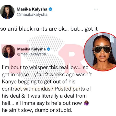 masika kalysha leaked|Masika Kalysha and K. Michelle post tweets in regards to a。